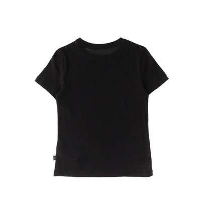 PUMA ESS+ SCRIPT METALLIC TEE G PUMA BLACK-GOLD FOIL 682778-01