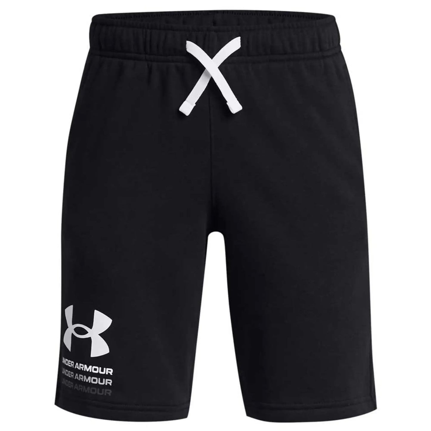 UNDER ARMOUR RIVAL TERRY SHORT - black 1383135-001