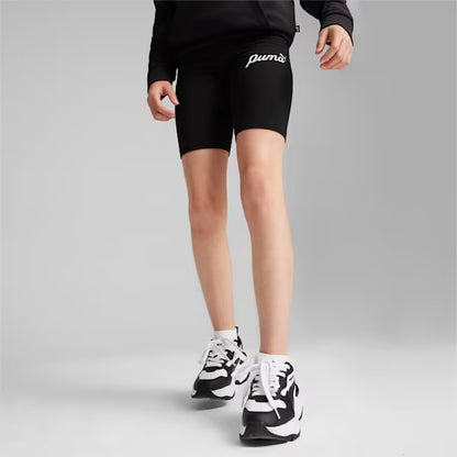 PUMA ESS+ BLOSSOM SHORT TIGHT G BLACK 679412-01