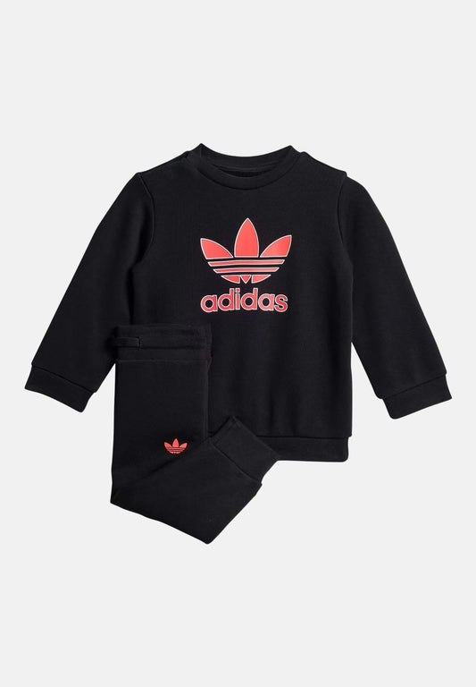 ADIDAS AOR CREW SET BLACK/LUCRED JW5299