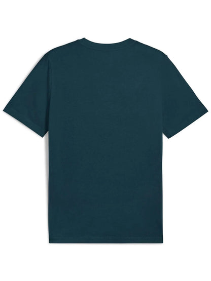 PUMA ESS SMALL NO. 1 LOGO TEE (S) GREEN 682535-75