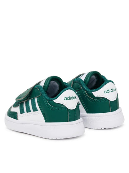 ADIDAS RAPID COURT CF I CGREEN/FTWWHT/FTWWHT JR1023