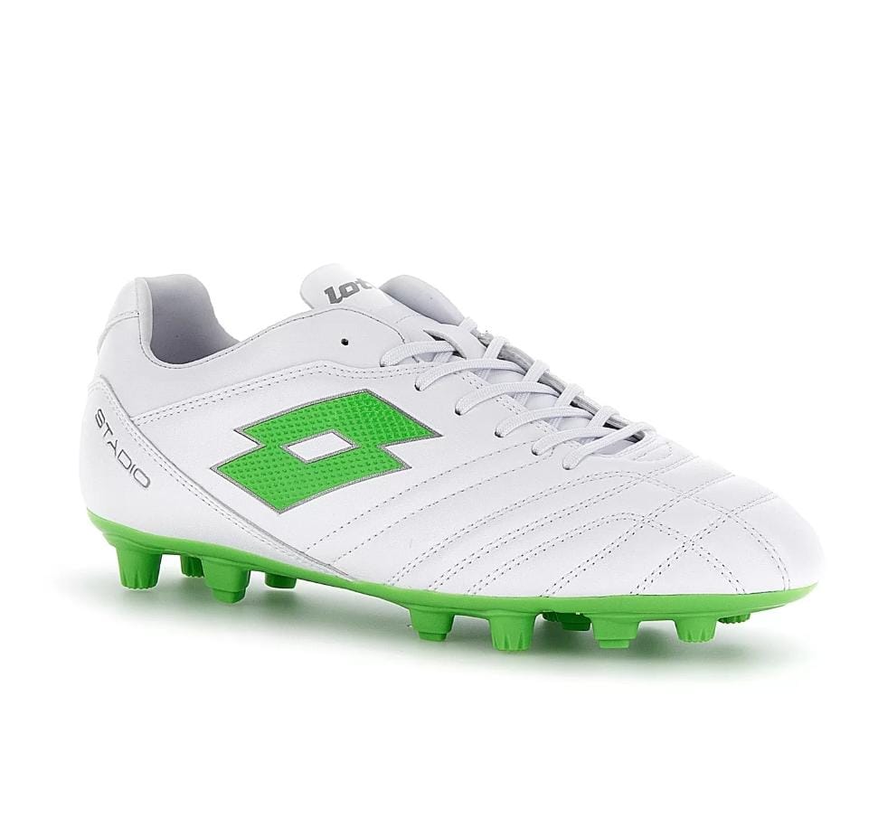 STADIO 705 FG	ALL WHITE/SPRING GREEN 219545-1NJ