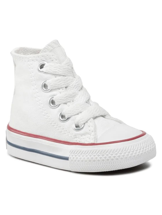 CONVERSE INF C/T ALL STAR HI OPTWH scarpe stivaletto infant bianca 7J253C