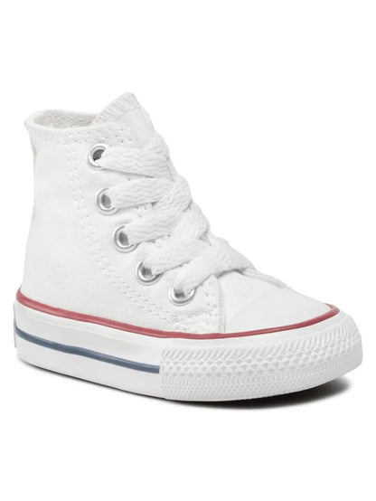CONVERSE INF C/T ALL STAR HI OPTWH scarpe stivaletto infant bianca 7J253C