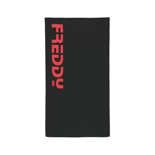 FREDDY FRE ASCIUGAMANO NERO-FUXIA TOWEL130MPK-NF