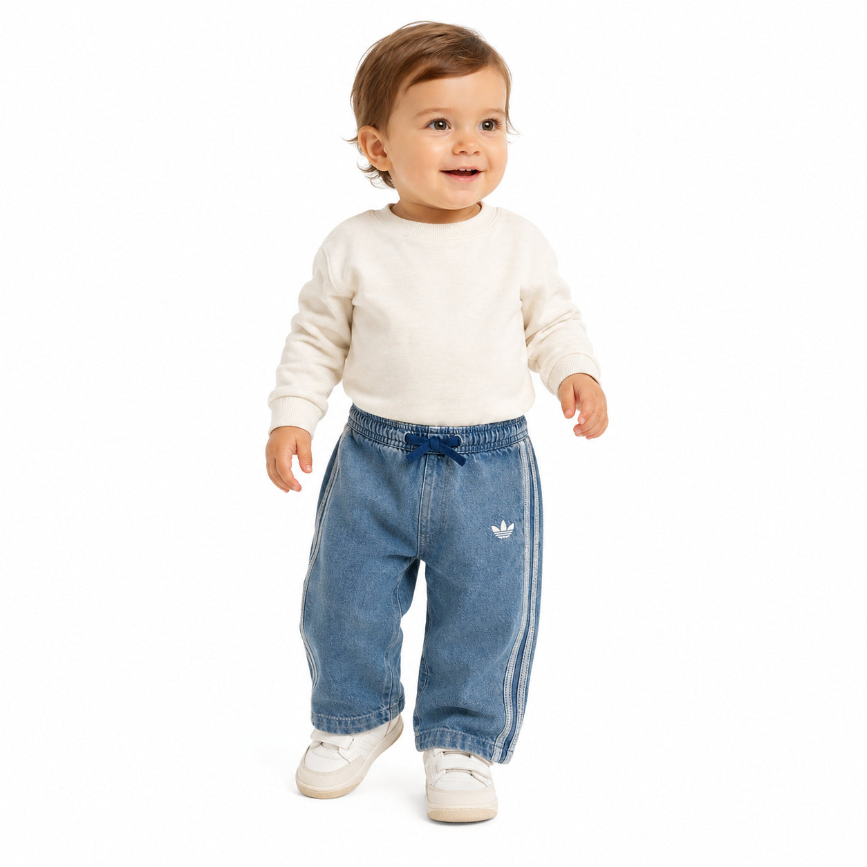 Adidas Firebird Denim Track Pants Neonato Jeans