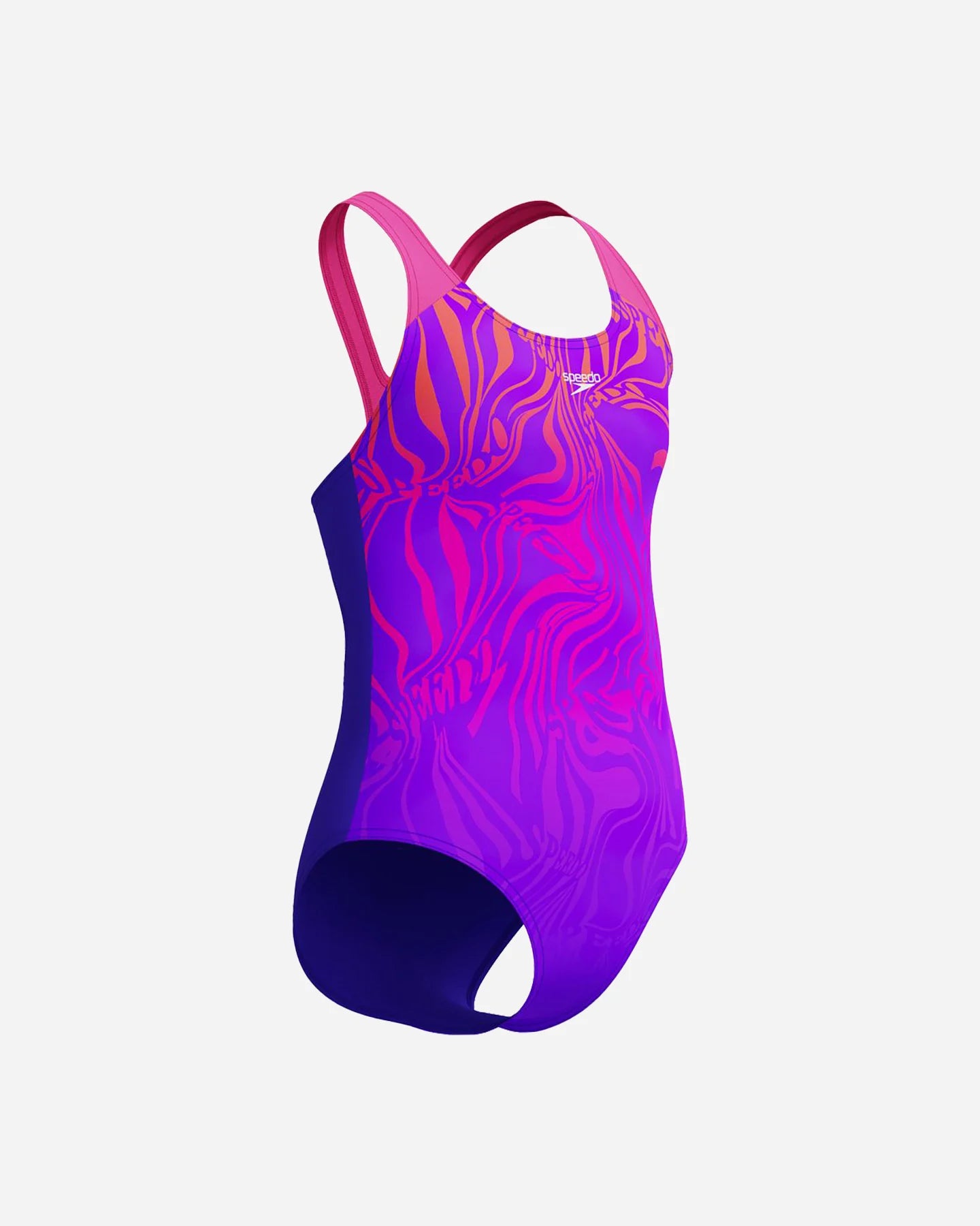 speedo Girls Digitaltal Placement Splashback 8-00262715333