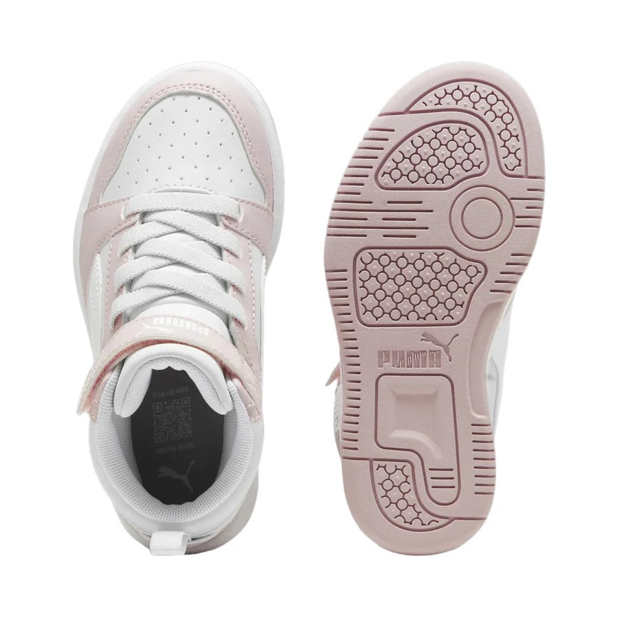 PUMA REBOUND V6 MID AC+ INF MAUVE MIST-PUMA WHITE 396542-20