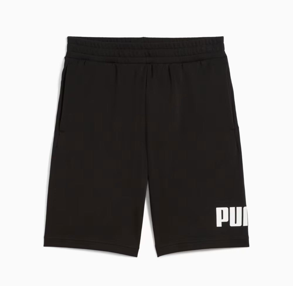 PUMA ESS NO. 1 LOGO CHINO SHORTS 8" BLACK 682666-01