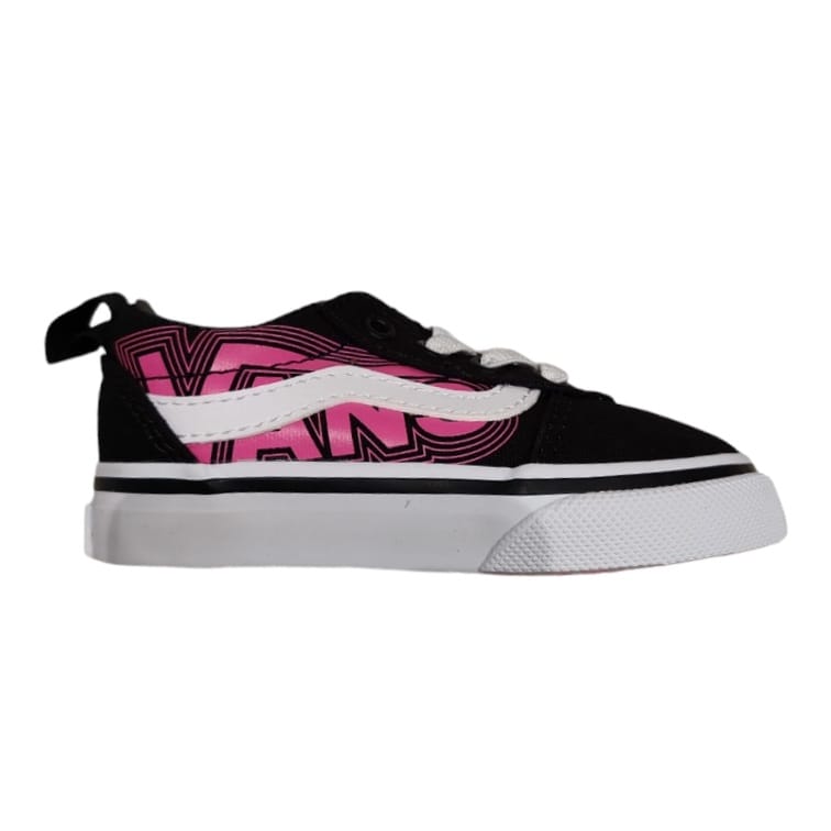 VANS VANS WARD SLIP-ON NERO-FUCSIA VN0A3QU1PIB1