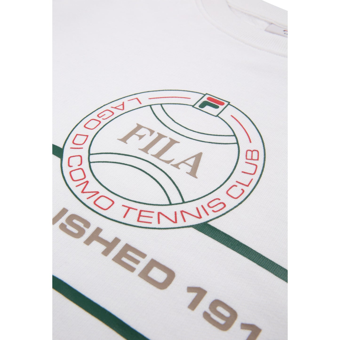 FILA PARELLA relaxed graphic crewneck sweatshirt FAW1204-10001