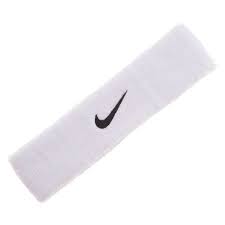 NIKE SWOOSH HEADBAND WH/BK NNN07101OSOP