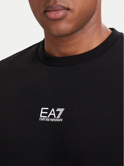 EA7 Emporio Armani Felpa Girocollo 8NPM34-1200 | Uomo | Nero