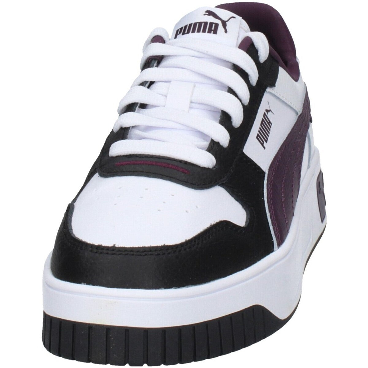 PUMA CARINA STREET PUMA WHITE-MIDNIGHT PLUM-PUMA BLACK 389390-27