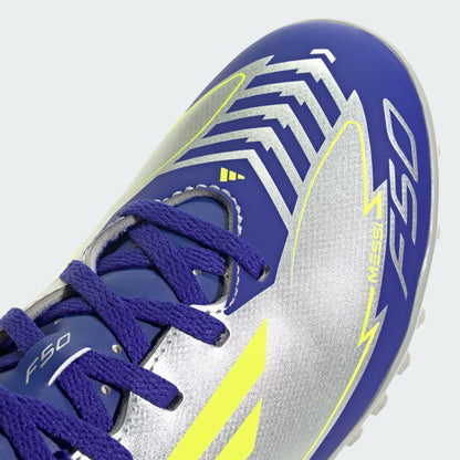 ADIDAS F50 CLUB TF J MESSI SILVMT/SYELLO/LUCBLU sneakers IH0923