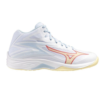 MIZUNO THUNDER BLADE Z MID WOS	White/CalypsoCoral/PaleBanana V1GC237530