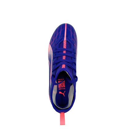 PUMA ULTRA 5 MATCH MG JR LAPIS LAZULI-PUMA WHITE-SUNSET GLOW 108098-01