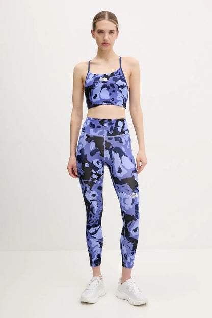 THE NORTH FACE W MA FLEX LIGHT BRA AOP VIRTUAL BLUE LIGHT SHOW NF0A8BPN8SK1