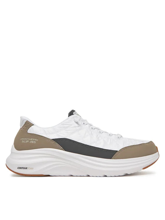 Skechers Contour Foam Cozy Fit Sneakers Uomo Bianco