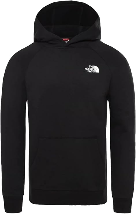 THE NORTH FACE M RAGLAN BOX NSE HOODIE TNF BLACK/TNF WHITE NF0A89F9KY41