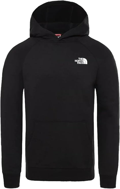 THE NORTH FACE M RAGLAN BOX NSE HOODIE TNF BLACK/TNF WHITE NF0A89F9KY41