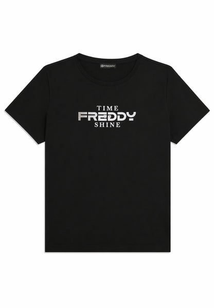 FREDDY T-SHIRT MANICA CORTA DONNA S26WCRT3-N