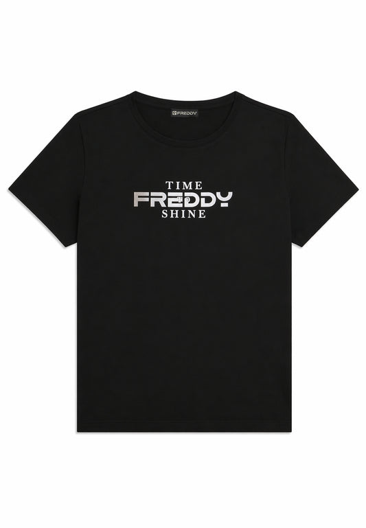 FREDDY T-SHIRT MANICA CORTA DONNA S26WCRT3-N