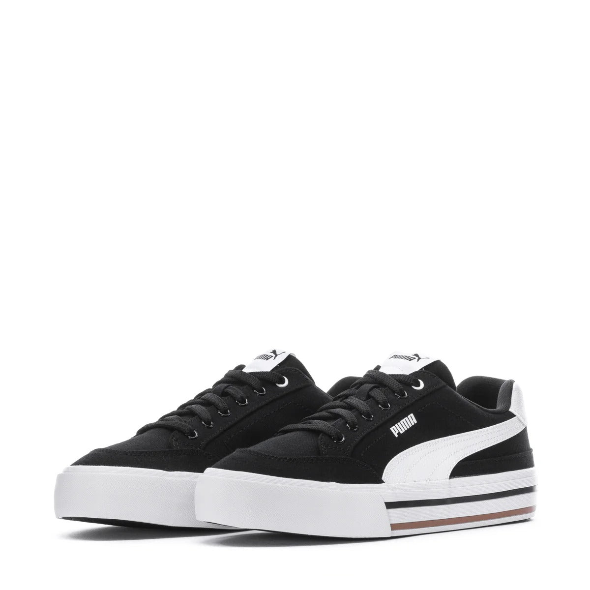 PUMA COURT CLASSIC VULC FS BLACK-WHITE 396353-03