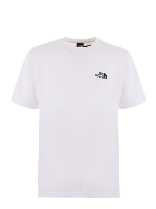 THE NORTH FACE M S/S SIMPLE DOME TEE TNF WHITE NF0A87NGFN41
