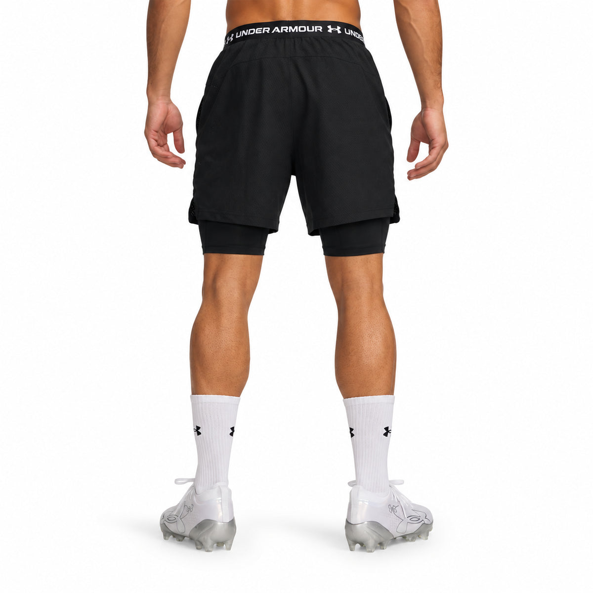 Under Armour UA Vanish Woven Short 2.0 2N1 6013950-001 – Pantaloncini uomo neri 2 in 1, shorts sportivi per allenamento, palestra e tempo libero sport
