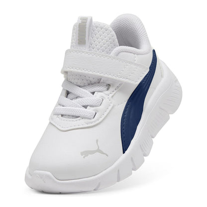 PUMA FlexFocus Modern SL 312645-04 – Bianco/Blu Intenso | Sneakers unisex bambino in mesh, scarpe per outfit casual sportivi e tempo libero quotidiano