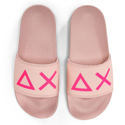 Sun68 GIRL'S SLIPPERS LOGO ROSA X34403-04