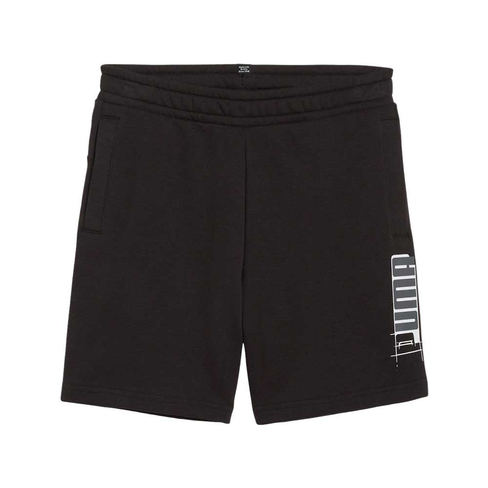 PUMA ESS+ LOGO LAB SHORTS TR B BLACK 679229-01