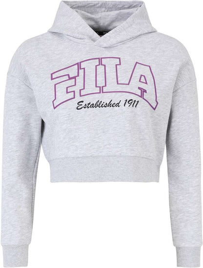 FILA LUDORF Loose cropped graphic hoodie FAT0651-80000