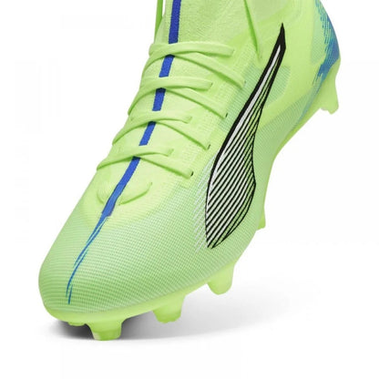 PUMA ULTRA 5 MATCH+  FG/AG FIZZY APPLE-PUMA WHITE-BLUEMAZING 107686-03
