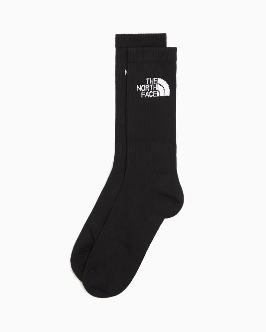 THE NORTH FACE MULTI SPORT CUSH CREW SOCK 3P TNF BLACK NF0A882HJK31