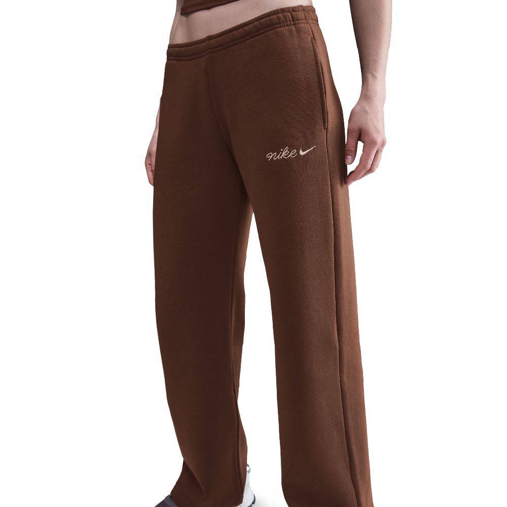 NIKE W NSW PHNX FLC STRGHT LEG PNT FAUNA BRWN IM7498-265