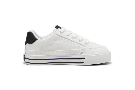 PUMA COURT CLASSIC VULC FS PS WHITE-BLACK 396559-02