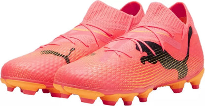 PUMA FUTURE 7 PRO FG/AG JR SUNSET GLOW-BLACK-SUN STREAM 107728-03