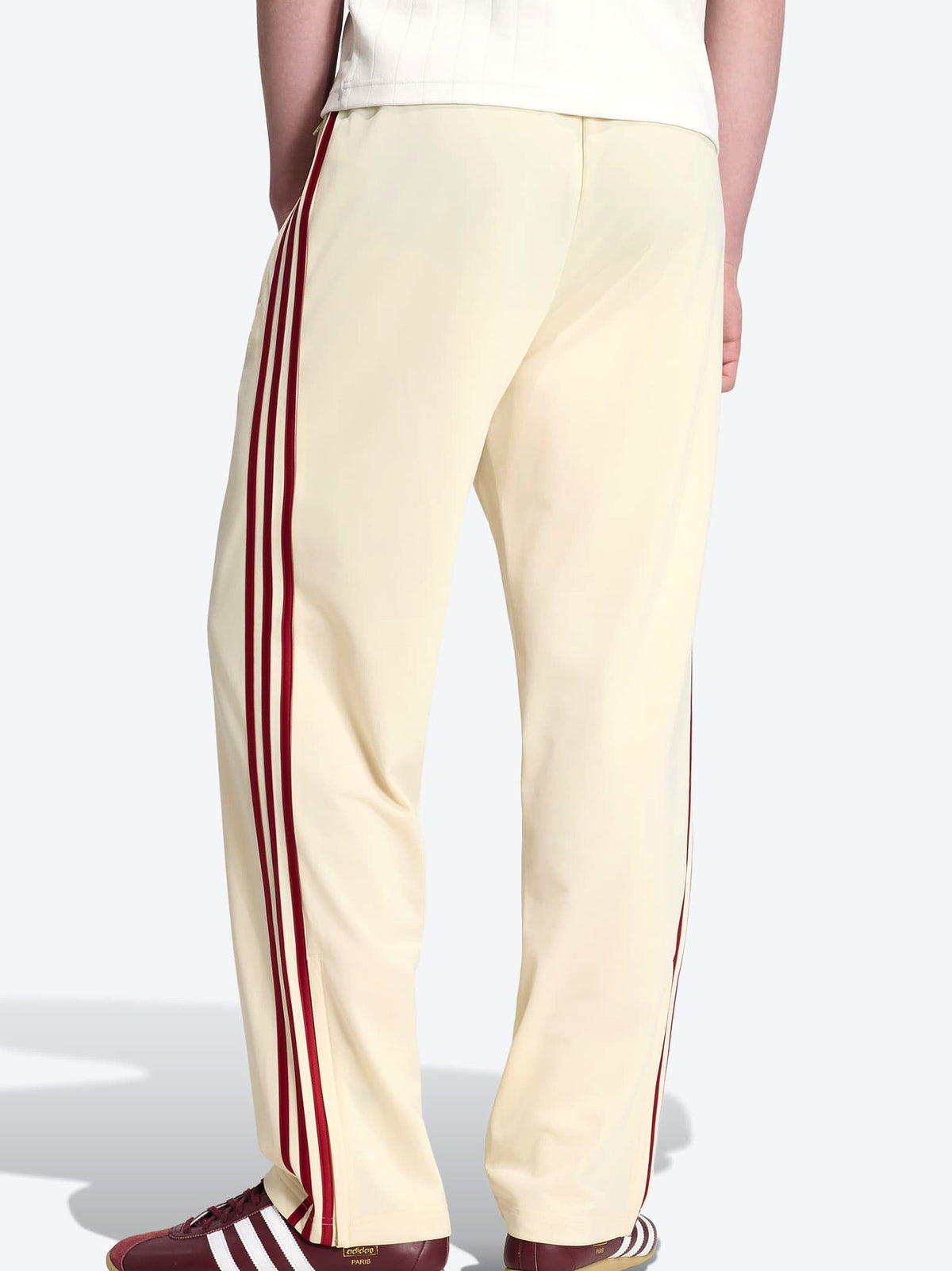 Adidas Originals Firebird Tp – Pantaloni Tuta Crema – foto 3