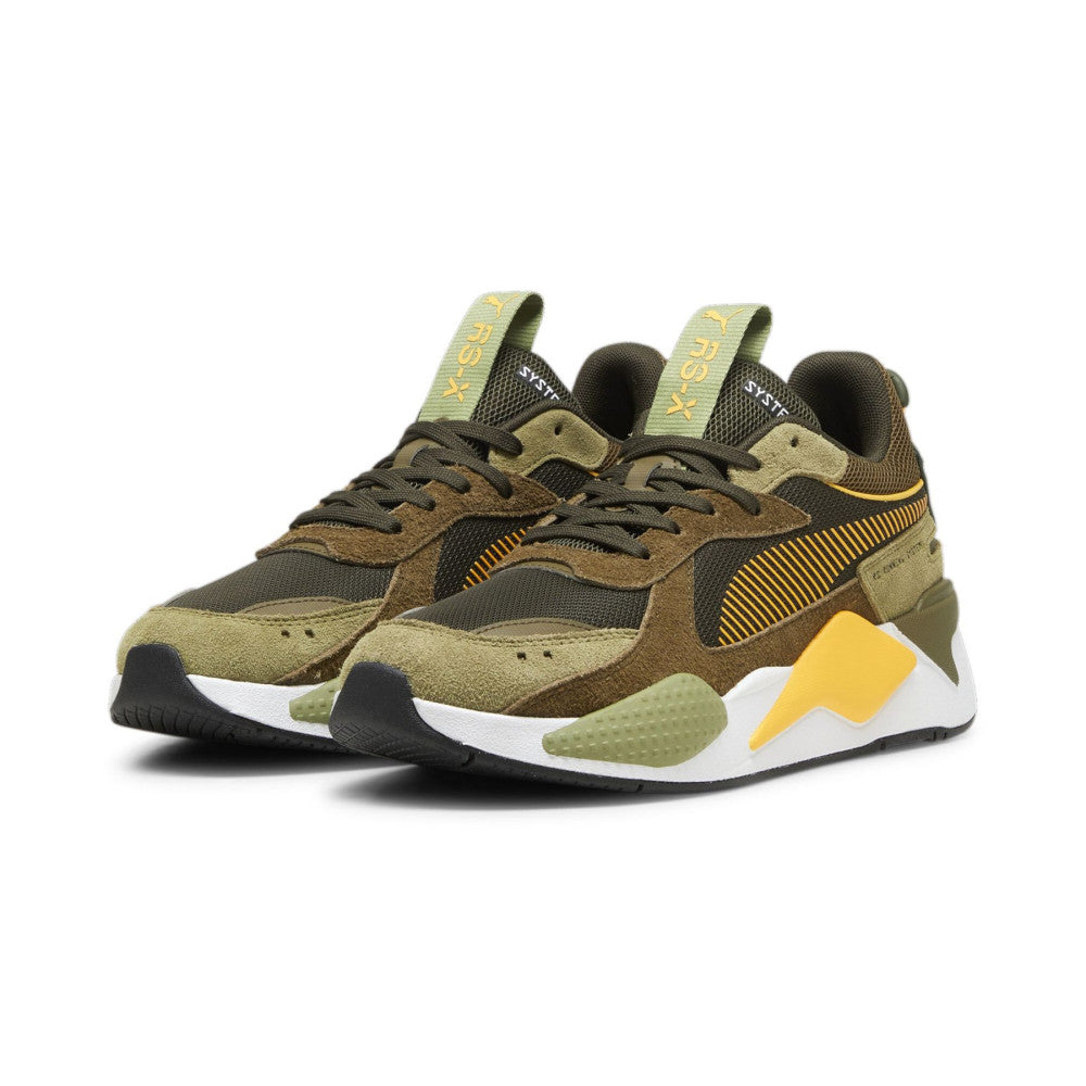 PUMA RS-X HERITAGE DARK OLIVE-SUN STREAM 398210-01