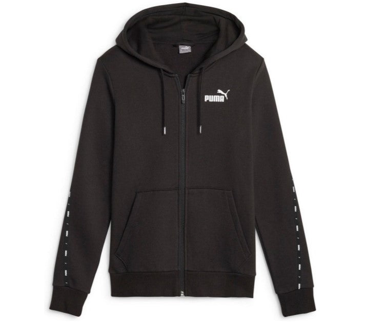 PUMA ESS TAPE FZ HOODIE FL PUMA BLACK 675997-01