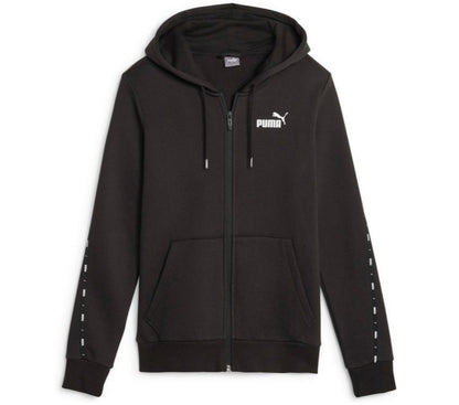 PUMA ESS TAPE FZ HOODIE FL PUMA BLACK 675997-01
