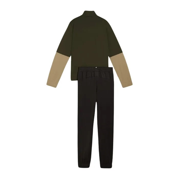 PUMA COLORBLOCK POLY SUIT CL B DARK OLIVE 676373-70