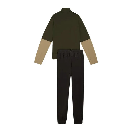 PUMA COLORBLOCK POLY SUIT CL B DARK OLIVE 676373-70