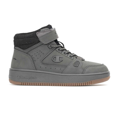 CHAMPION RD18 CORD B PS MID MID CUT SHOE DK.GREY/NBK/GUM S32891-ES014
