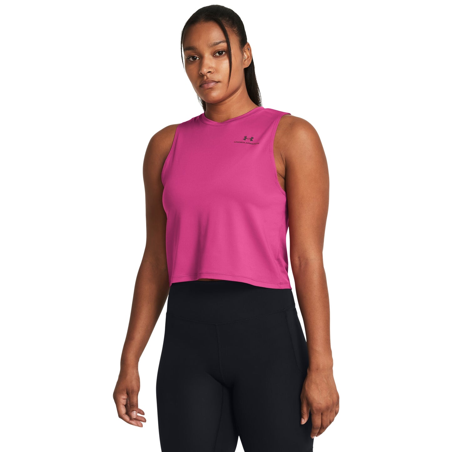 UNDER ARMOUR RUSH ENERGY CROP TANK 1383654-686