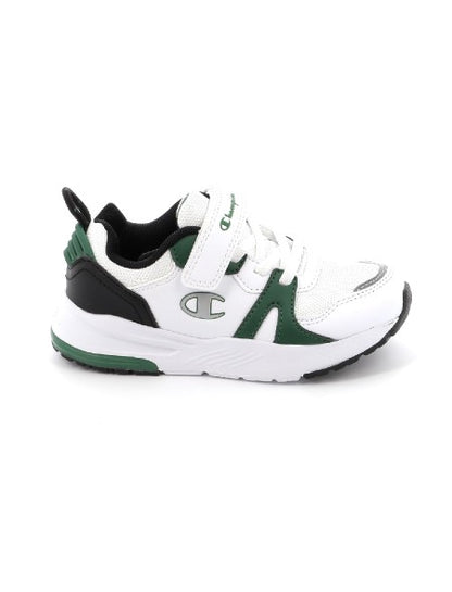 CHAMPION RAMP UP B PS LOW CUT SHOE WHT/NBK/GREEN S32673-WW008