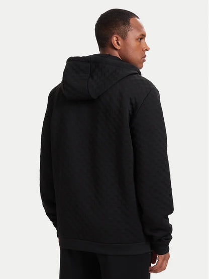 EA7 Emporio Armani Felpa con Cappuccio e Zip 7M002247-UC001 | Uomo | Nero